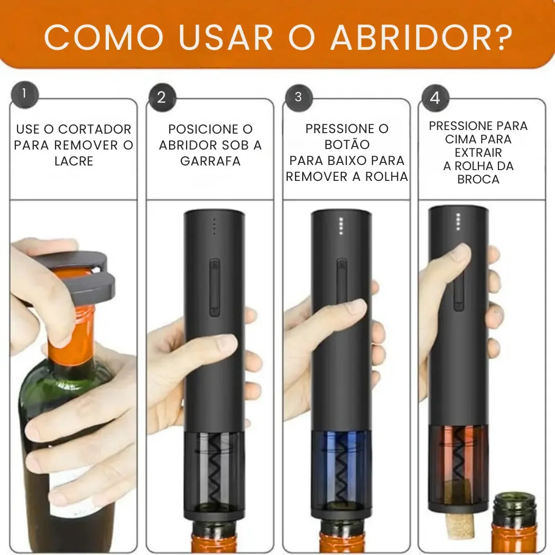 Abridor de Vinho Elétrico Automático - Image 6