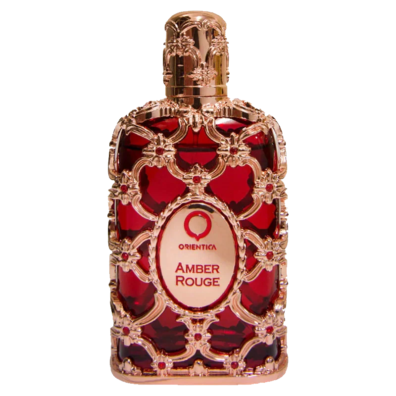 Amber Rouge Luxury Collection Orientica Perfume Árabe Unissex - Eau de Parfum 80ml