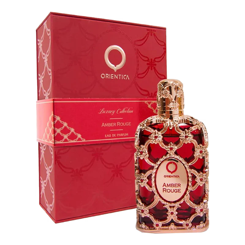 Amber Rouge Luxury Collection Orientica Perfume Árabe Unissex - Eau de Parfum 80ml - Image 2