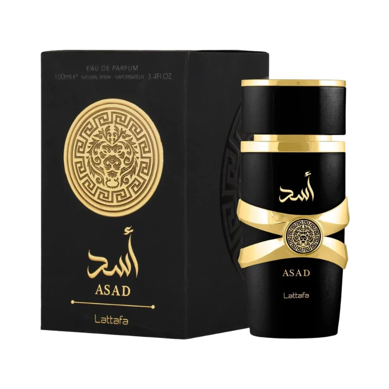 Perfume Árabe Asad Lattafa (100ml) - (Leve 2 e Economize) + Envio Grátis