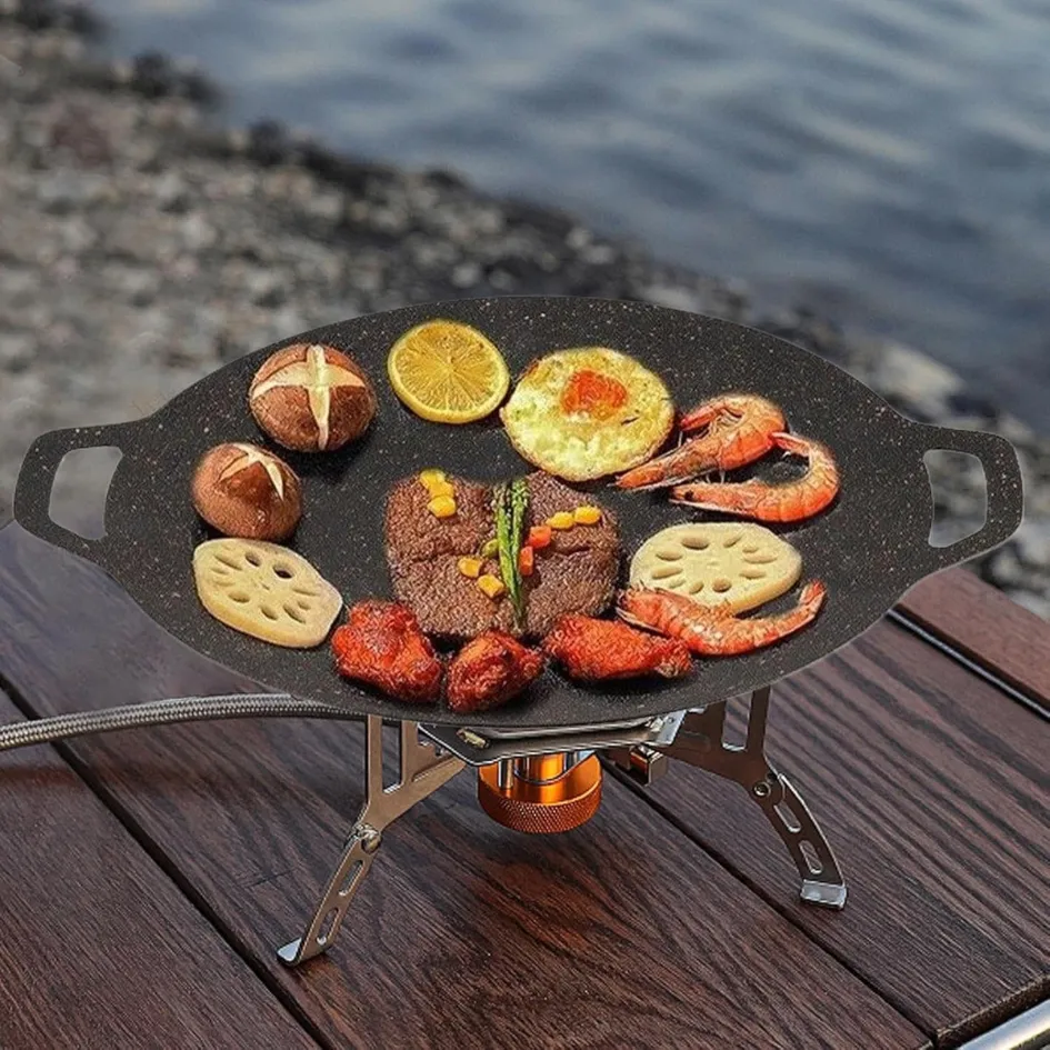 CookFlex™ – Frigideira de Pedra Vulcânica Antiaderente + Livro Digital com 30 Receitas Saudáveis e Rápidas para o Dia a Dia! - Image 6