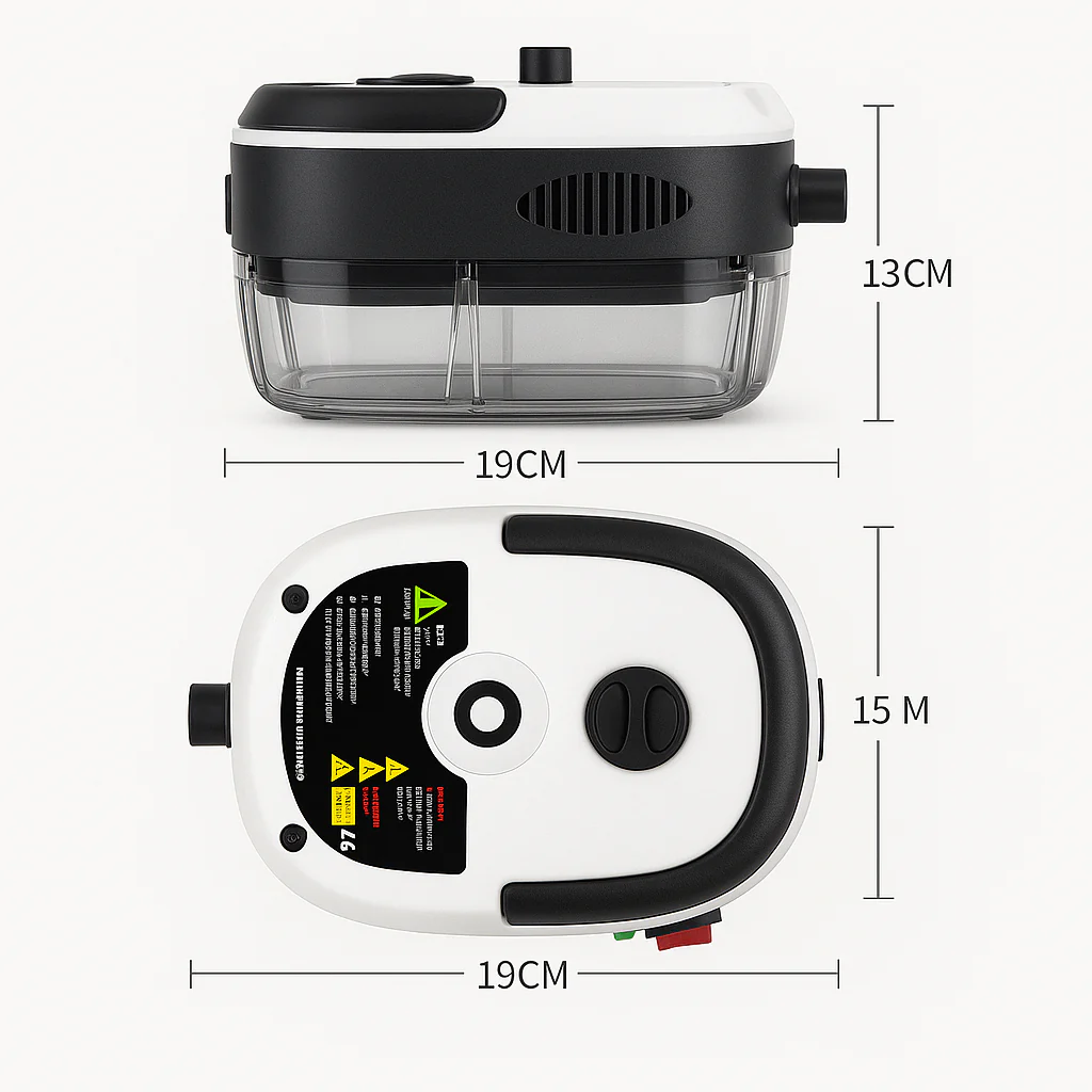 Limpador a Vapor Turbo Pressurizado 2500W Bivolt – Higienização Profunda  - Image 3