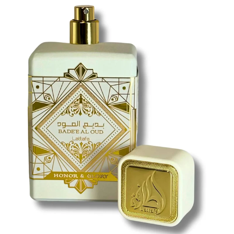Perfume Árabe Unissex Honor e Glory Al Oud Bade’e Lattafa - Eau de Parfum 100ml - Image 2