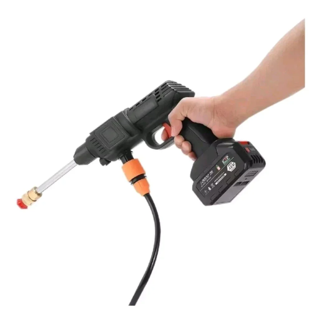 Pistola Lavadora de Alta Pressão Profissional Recarregável - Image 6